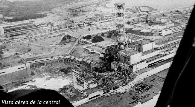 La central nuclear de Chernóbil 