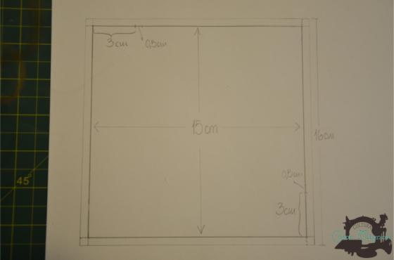 1 Patrón cuarto cuadrado Quilt Dando Vueltas Cultura Coton Mignon