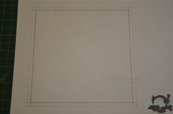 2 Patrón cuarto cuadrado Quilt Dando Vueltas Cultura Coton Mignon