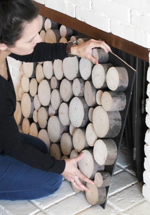 Panel decorativo para la chimenea | Decoración