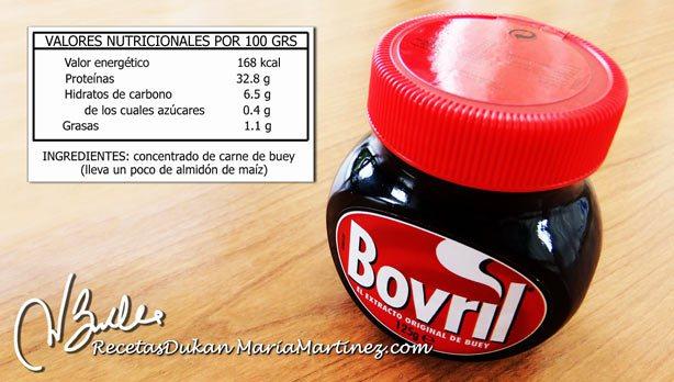 Caldo desgrasado apto Dukan: Bovril