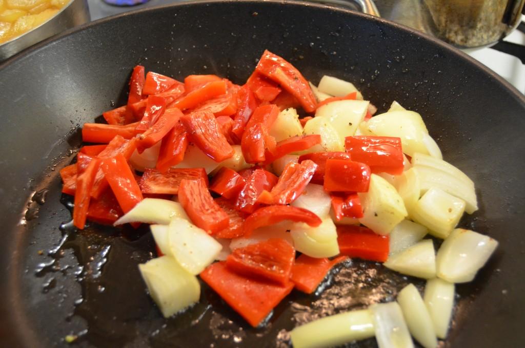 Rollitos de cerdo con Camembert y grosellas