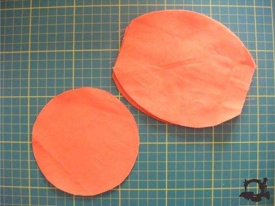 Piezas de tela para Trick or treat Bolsa