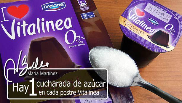 Nuevos Postres Vitalínea: sin grasa pero con azúcar