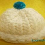 Gorro de Bebe – en Telar Redondo