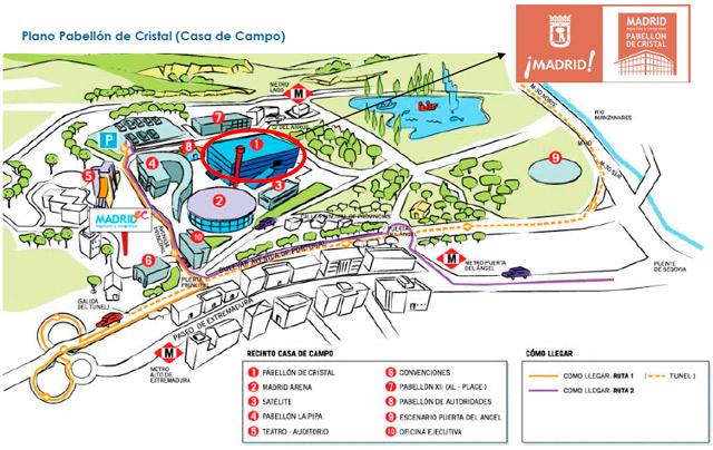 como llegar a creativa madrid