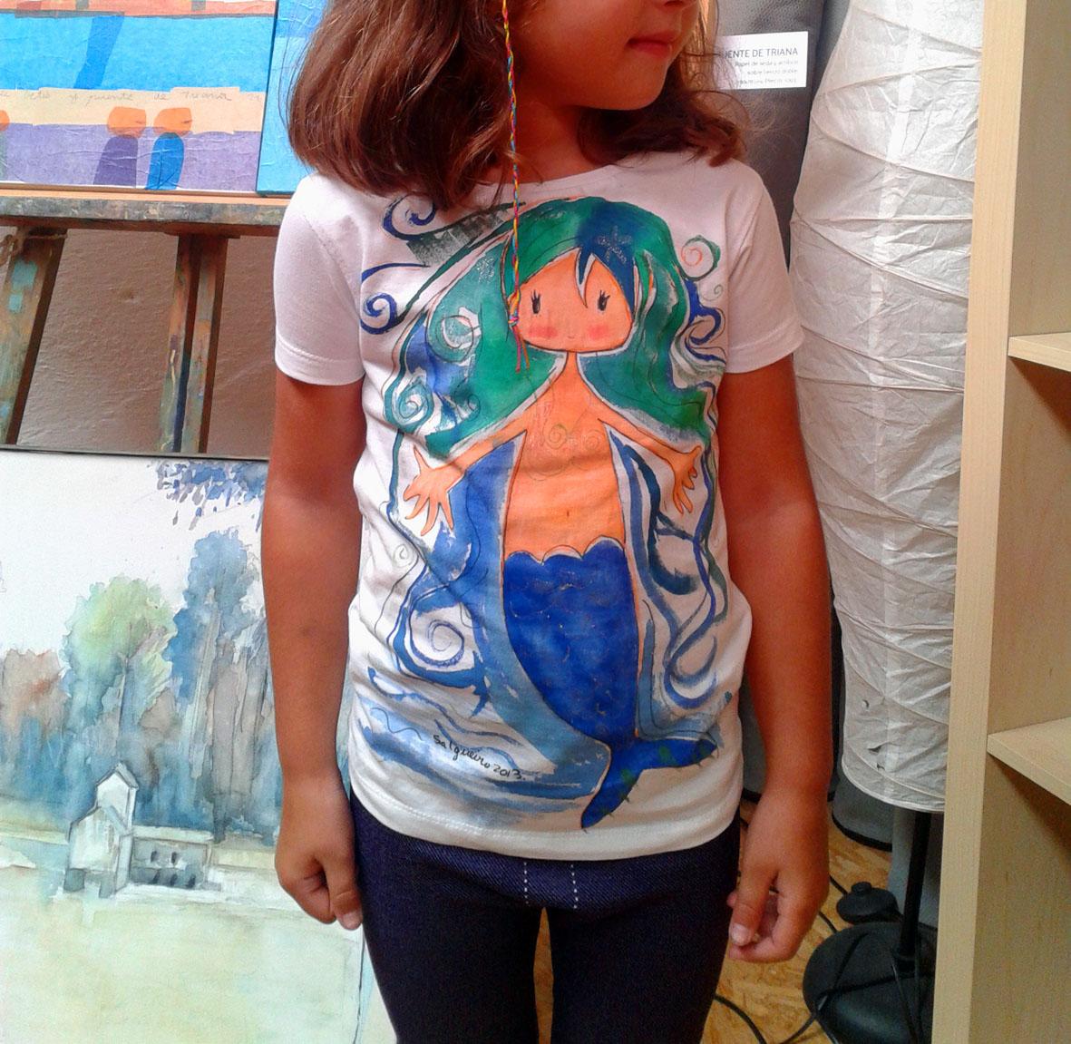 camisetas pintadas a mano mj salgueiro para adoraideas