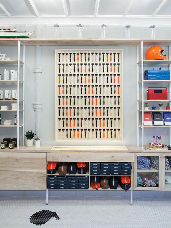 peluquería detalle estantería