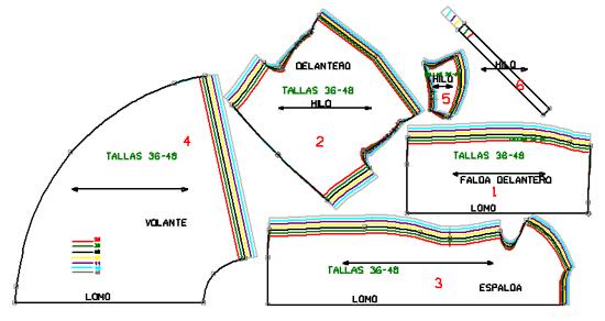 vestido escote drapeado