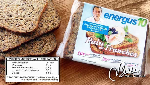 Pan Energus 10 apto Dukan