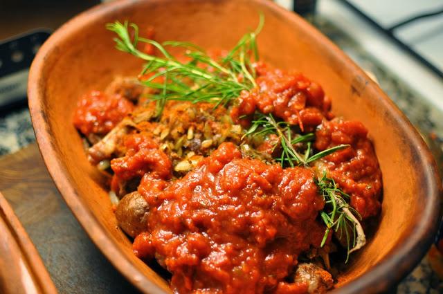 Estofado de ternera en olla Römertopf