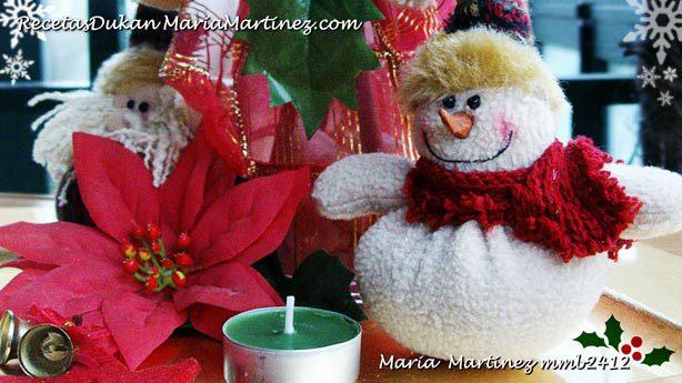 Navidades Dukan, Recetas y menús