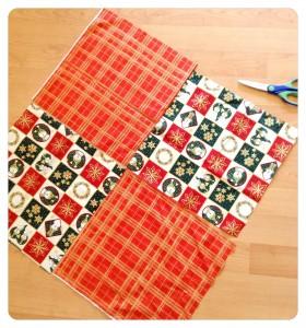 Paño Frontal con Diseño de Cuadros