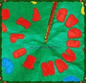 CUBRE ARBOL DE NAVIDAD FIELTRO 1