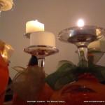 Halloween Inspiration and Ideas ¿Copas de vino, portavelas o candelabros? - Wine Glasses or Candleholders?