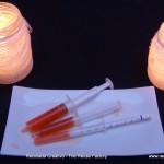 Jeringas de Sangre de Halloween