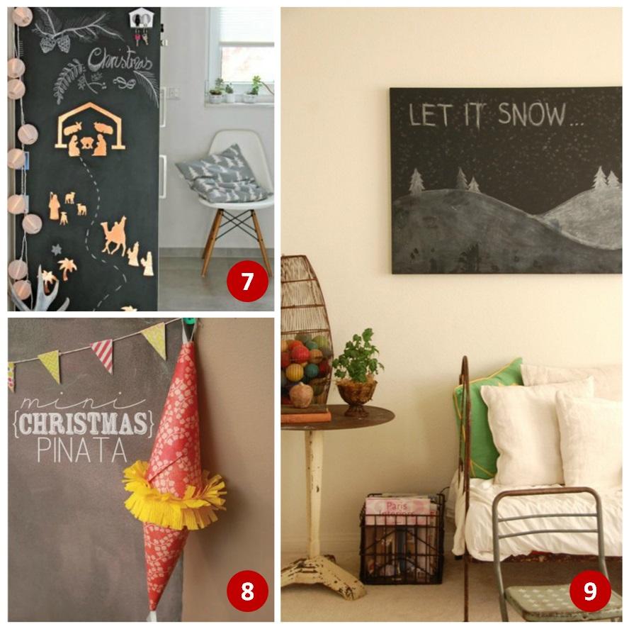 Chalkboard christmas