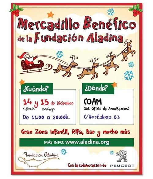 mercadillo benefico Aladina