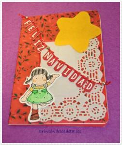 TARJETA SCRAP NAVIDAD