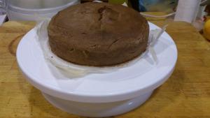 Bizcocho genovés de cacao