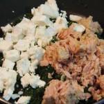Lasaña de espinacas atun y queso de cabra2