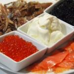 Blinis acompañamientos