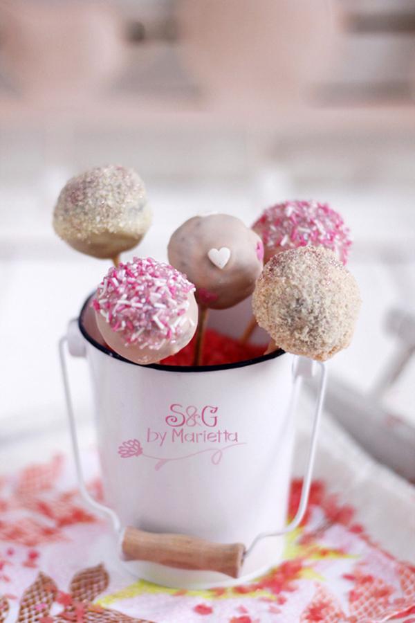 Cake post con rosa rd