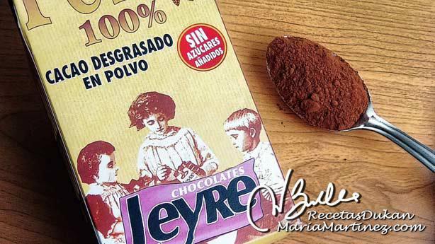 Tolerados Dukan: Cacao Puro