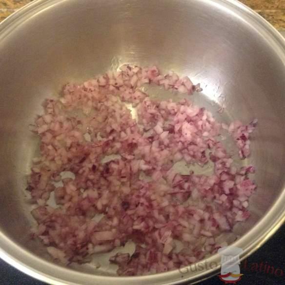 Fritar la cebolla