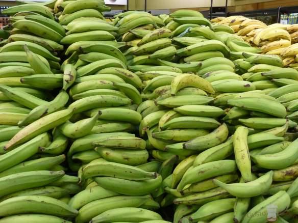 Plátano verde de freír