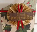 Adorno para cuelgapuertas navideño