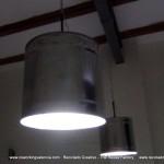 Recycled Tin Can Lamp - Lámpara con bote de metal reciclado - RecicladoCreativo - TheReuseFactory