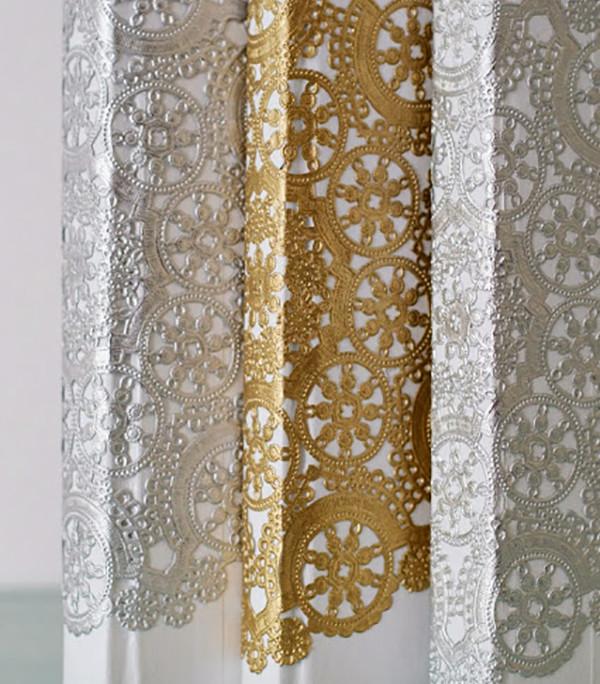 Libros decorados con blondas