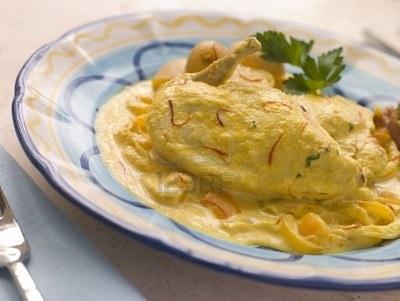 pollo-al-azafrán