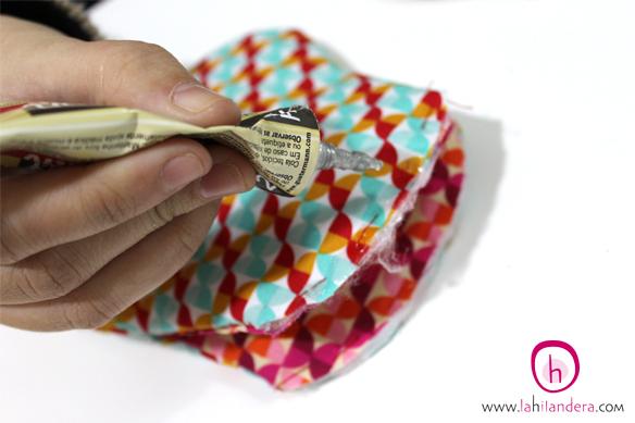Tutorial de costura Monedero handmade Paso 7 | La Hilandera
