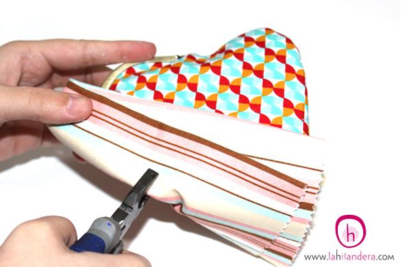 Tutorial de costura Monedero handmade Paso 9 | La Hilandera