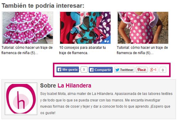 Botones para votar en las redes sociales