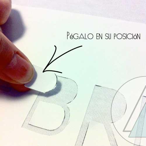 Camiseta diamante pasos