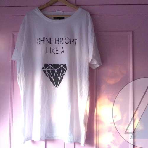 camiseta diamante final