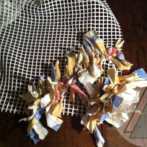 alfombra con camisetas