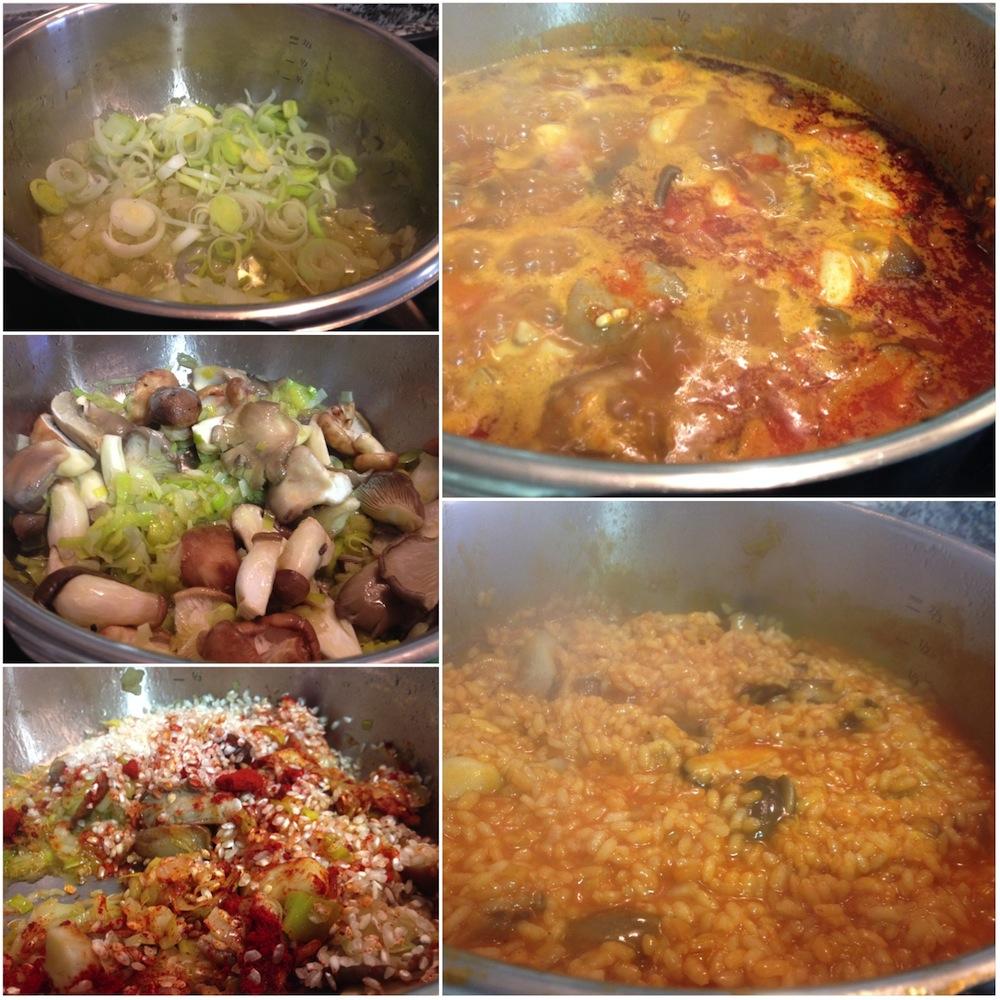 arrozchapiñones_pasos