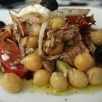 ensalada de garbanzos