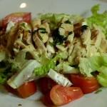 Ensalada con pechuga de pollo