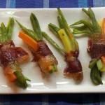 Judia verde y jamón ibérico