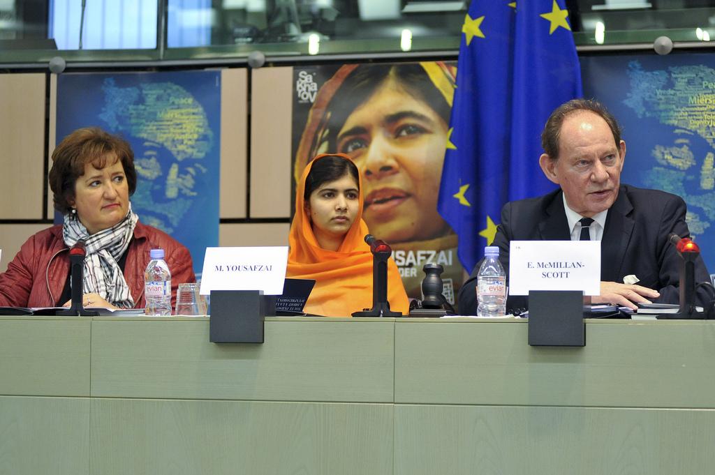 Zita GURMAI, MALALA YOUSAFZA, Edward McMILLAN-SCOTT