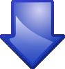 Arrow_Blue_Down_clip_art_small