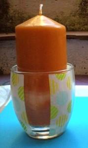 Vaso decorado con Washi Tape Arch Green