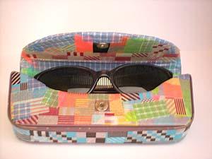 Funda para gafas decorada con Washi Tape