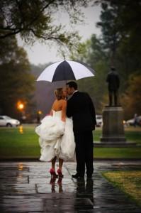 Curiosidades sobre bodas. Novia mojada, novia afortunada