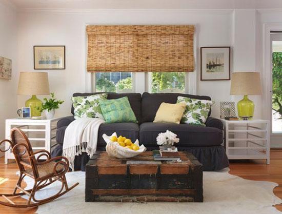 Baúl como mesa de centro